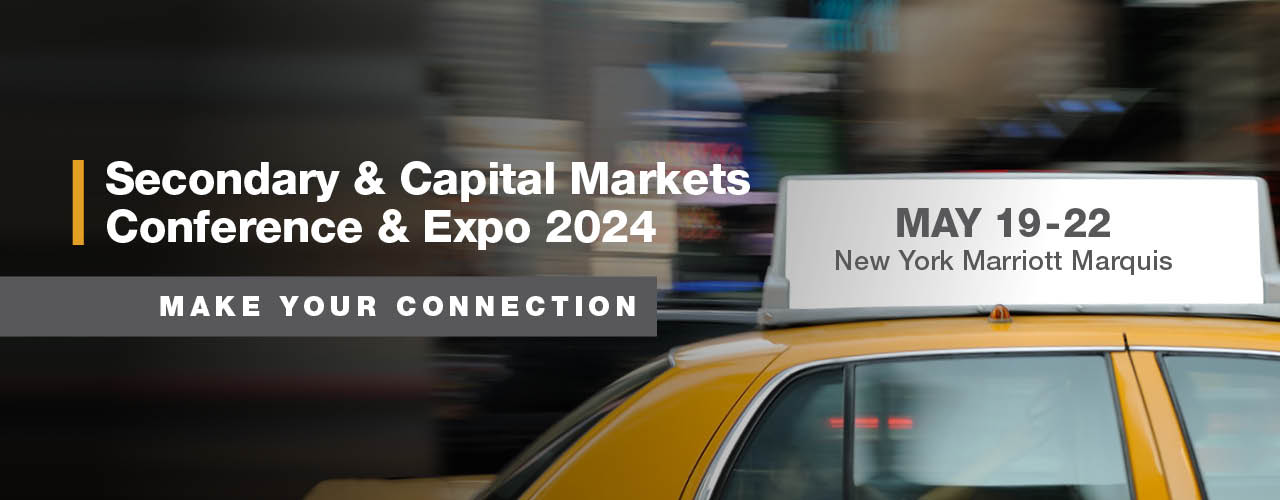 Header Banner Graphic - Secondary and Capital Markets Conference and Expo