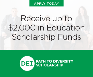 Banner ad - DEI Path to Diversity Scholarship