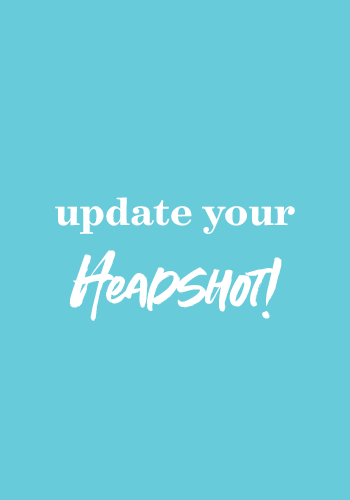 Graphic - Update Your Headshot