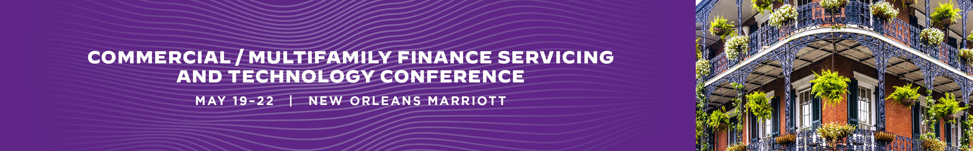 Header Banner - Commercial/Multifamily Finance Servicing and Technology Conference