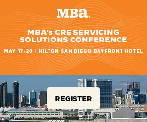 Banner ad - MBA's CRE Servicing Solutions Conference