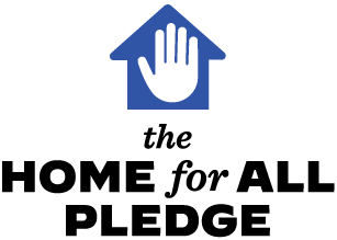Home for All Pledge logo