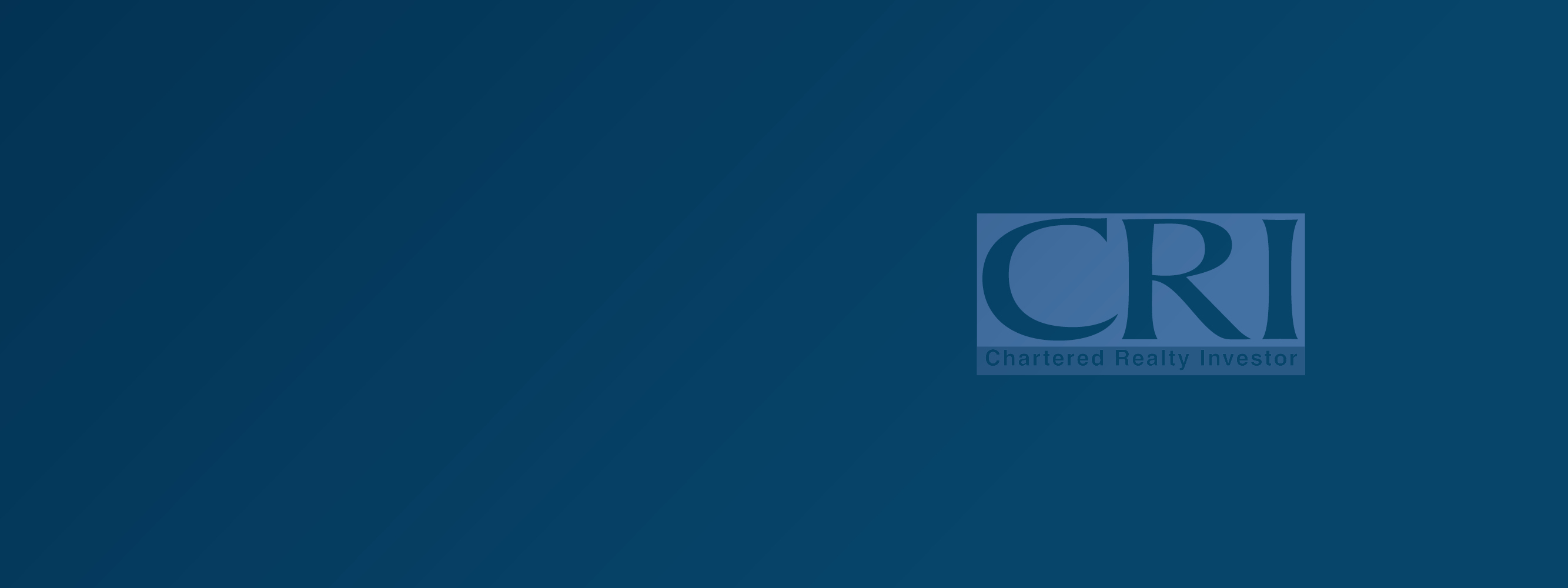 Education banner - image of CRI logo